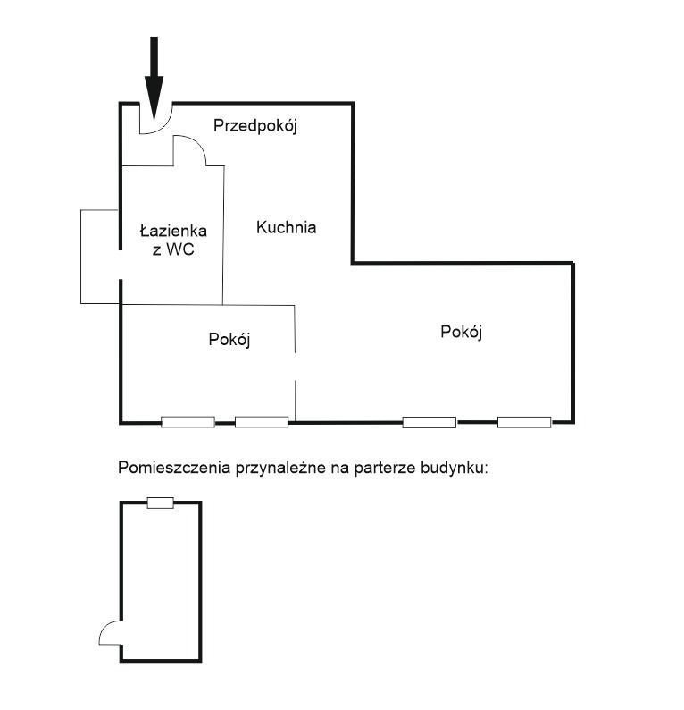 Mieszkanie dwupokojowe na sprzedaż Wrocław, Sołtysowice, Sołtysowice  58m2 Foto 14