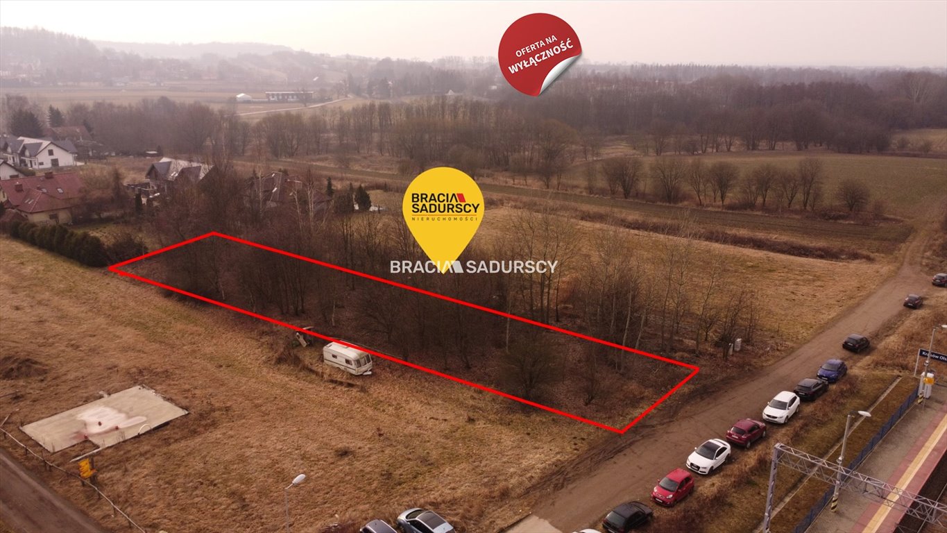 Działka budowlana na sprzedaż Kraków, Krzyżówka  1 105m2 Foto 2