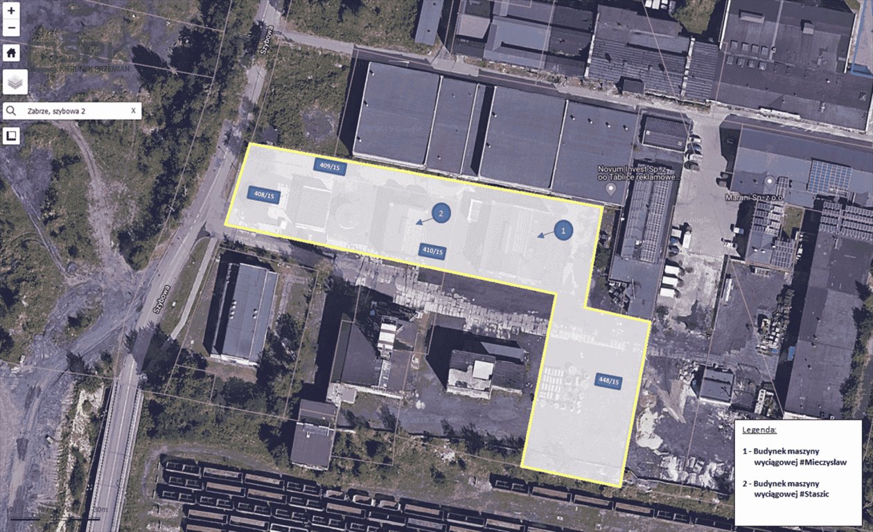 Na sprzedaż działka przemysłowa 5756 m² z budynkami w Zabrzu Zabrze, Biskupice, Szybowa  5 756m2 Foto 1