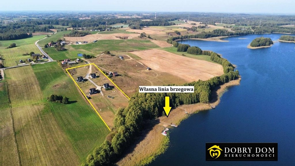 Na sprzedaż inwestycyjny dom nad jeziorem z 4 domami i dostępem do wody Burbiszki  132m2 Foto 1