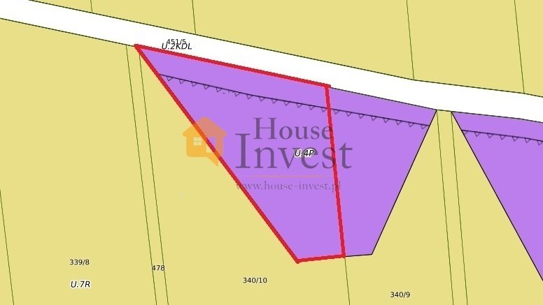 Działka inwestycyjna 3 900 m² z mediami i planem Ulesie  3 900m2 Foto 1