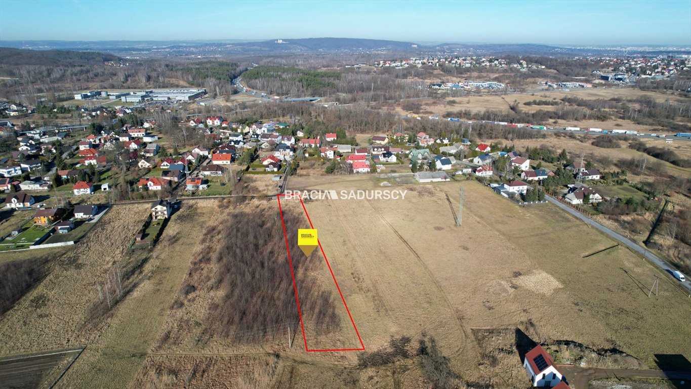 Działka 3683 m² w Sidzinie - możliwość zabudowy bliźniaczej Kraków, Dębniki, Sidzina  3 683m2 Foto 1