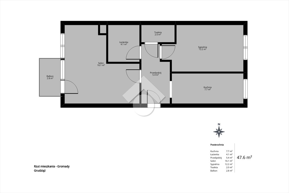 Mieszkanie dwupokojowe na sprzedaż Kraków, Wola Duchacka, Wola Duchacka, Gromady Grudziąż  48m2 Foto 14