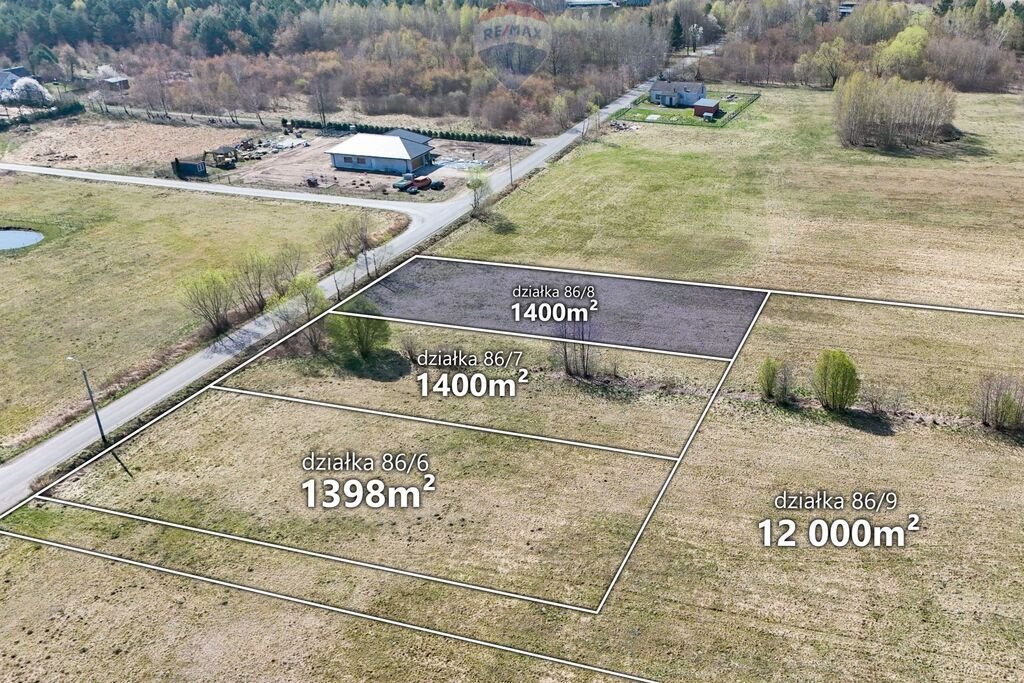 Działka 1400 m² z warunkami zabudowy i dostępem do drogi Ładne  1 400m2 Foto 1