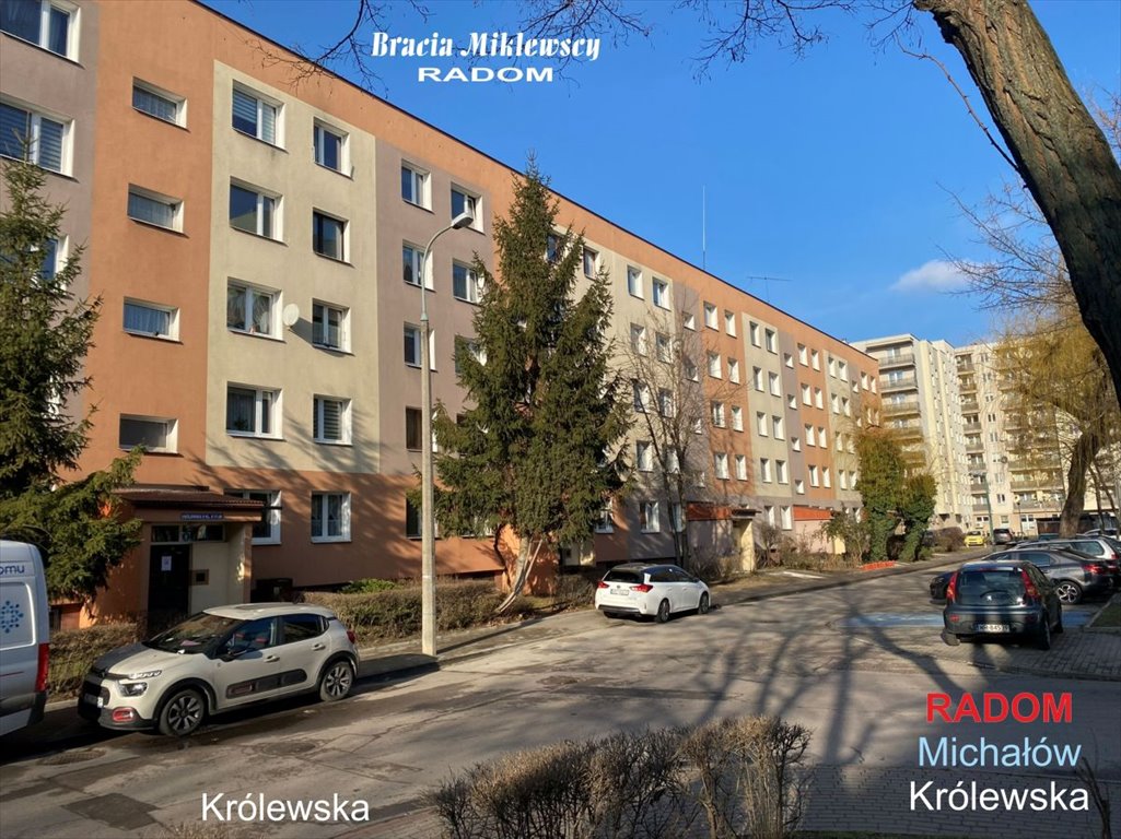 Mieszkanie trzypokojowe na sprzedaż Radom, Michałów, Królewska  58m2 Foto 1