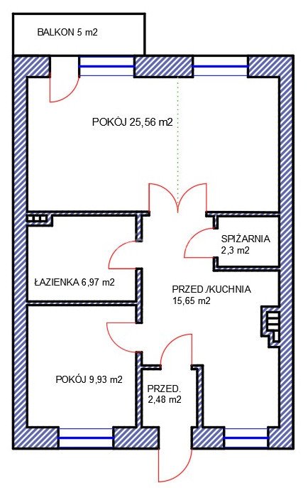 Mieszkanie dwupokojowe na sprzedaż Rozgarty, Kwiatowa  63m2 Foto 12