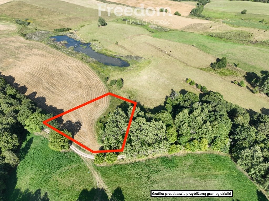 Malownicza działka nad jeziorem Bitkowo 3394 m2 zapraszam Bitkowo  3 394m2 Foto 1