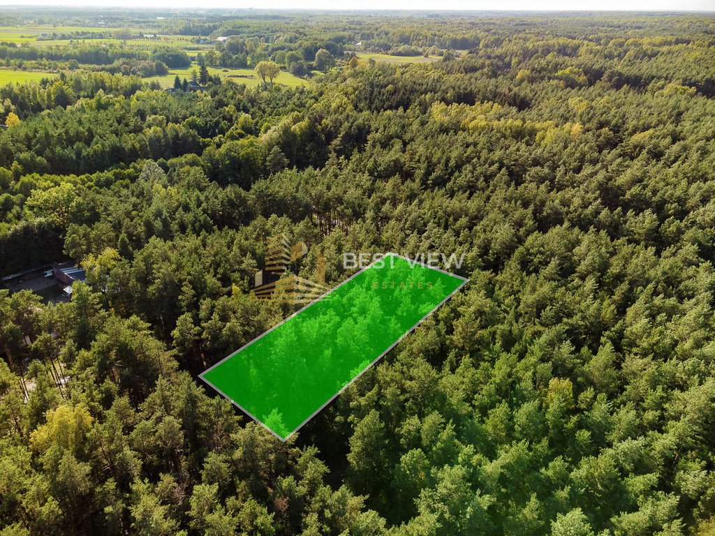 Działka leśna z prawem budowy na sprzedaż Adamów-Wieś  3 150m2 Foto 1