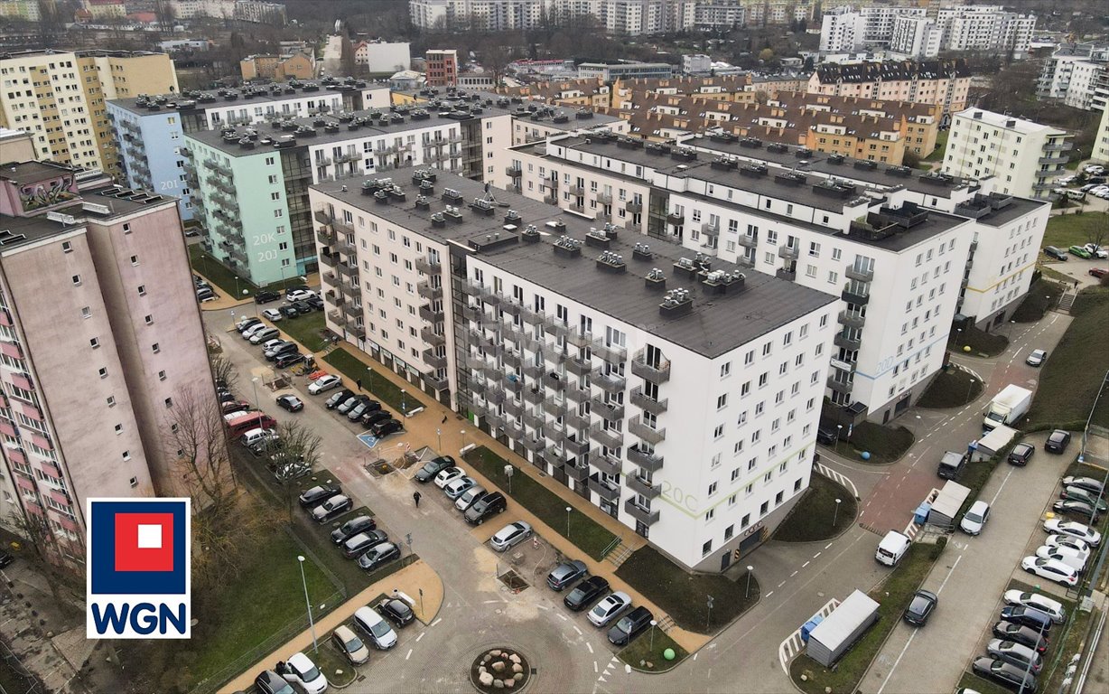 Mieszkanie dwupokojowe na wynajem Szczecin, Potulicka 20E  40m2 Foto 1