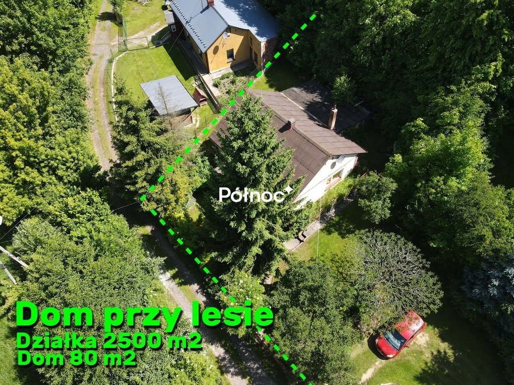 Urokliwy dom 80 m2 na 25-ar działce z lasem w Miechowie Miechów, Podmiejska  80m2 Foto 1