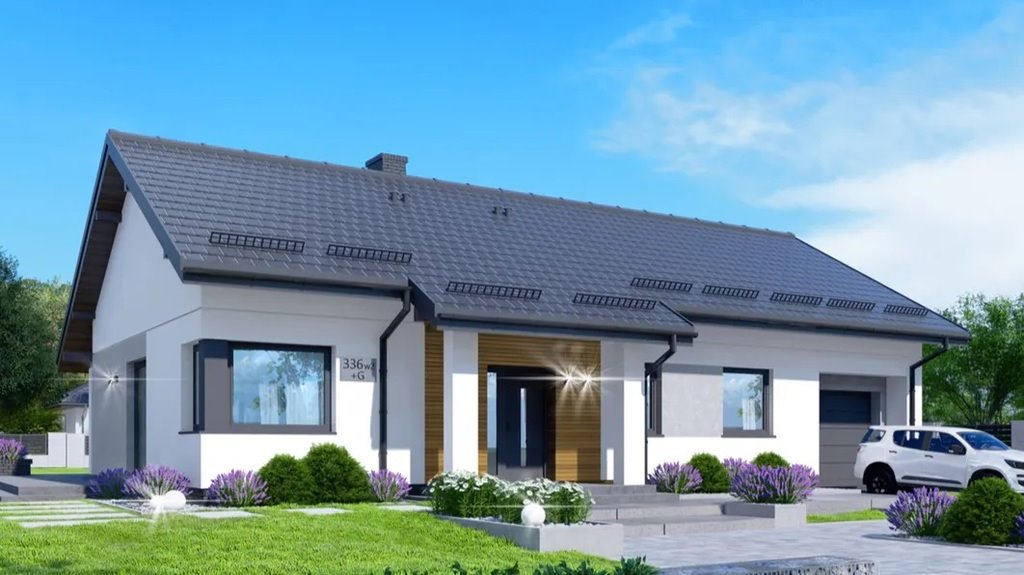 Do sprzedania nowoczesny dom z garażem 3 sypialnie w Rakszawie Rakszawa  129m2 Foto 1