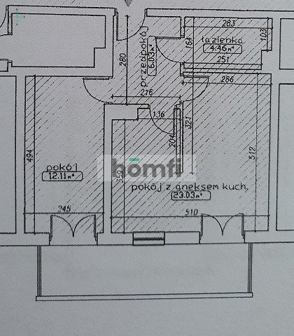 Mieszkanie dwupokojowe na wynajem Kraków, Bieżanów, Bieżanów, Mariana Domagały  48m2 Foto 12