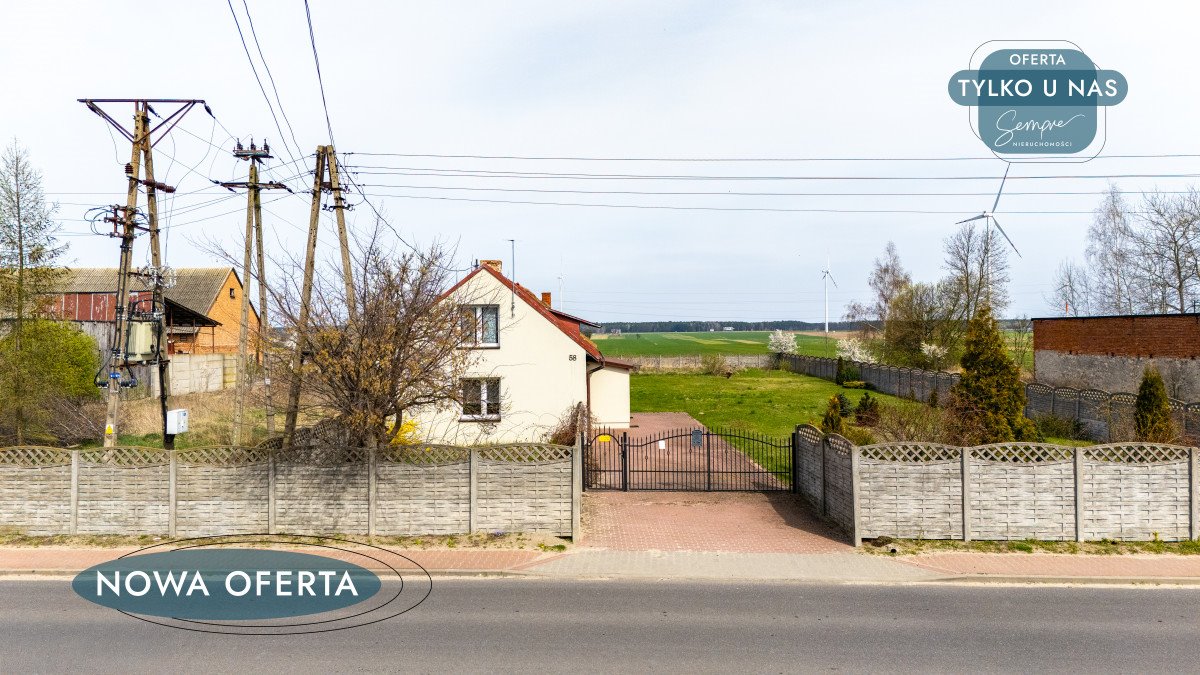 Solidny dom z dużą działką w Polichnie – idealny na remont Polichno  3 245m2 Foto 1