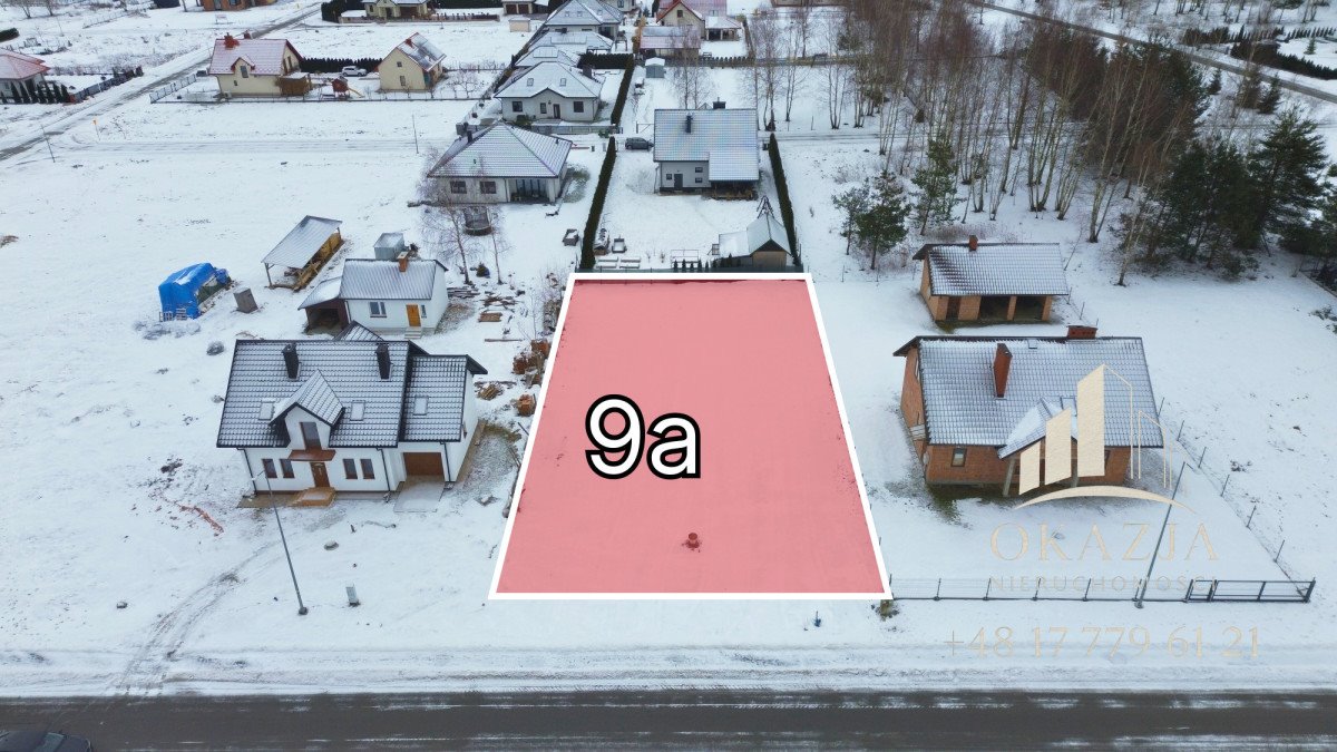 Działka pod dom w Sokołowie Małopolskim, 930 m2, MPZP Sokołów Małopolski  930m2 Foto 1