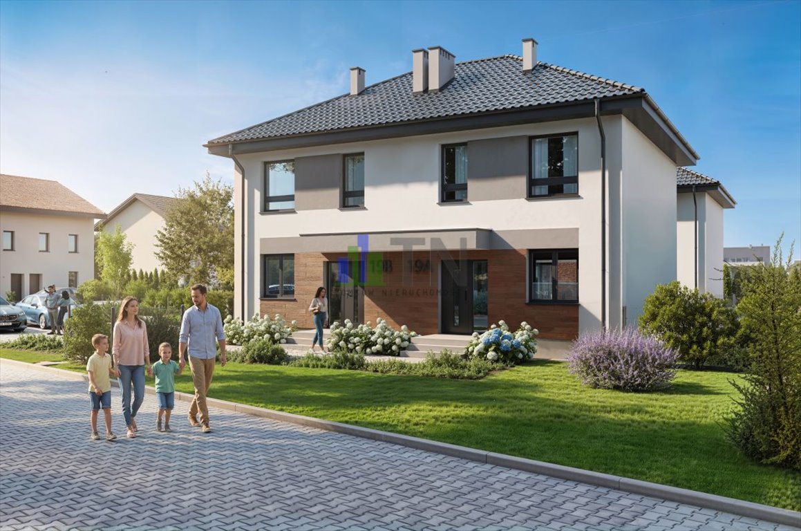 Dom bliźniaczy 86 m² w Kiełczowie - pełna infrastruktura Kiełczów  86m2 Foto 1