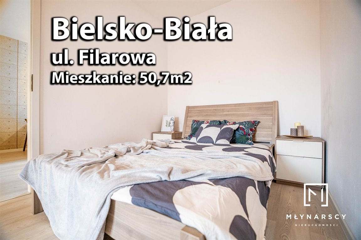 Mieszkanie dwupokojowe na wynajem Bielsko-Biała, Dolne Przedmieście, Filarowa  51m2 Foto 9