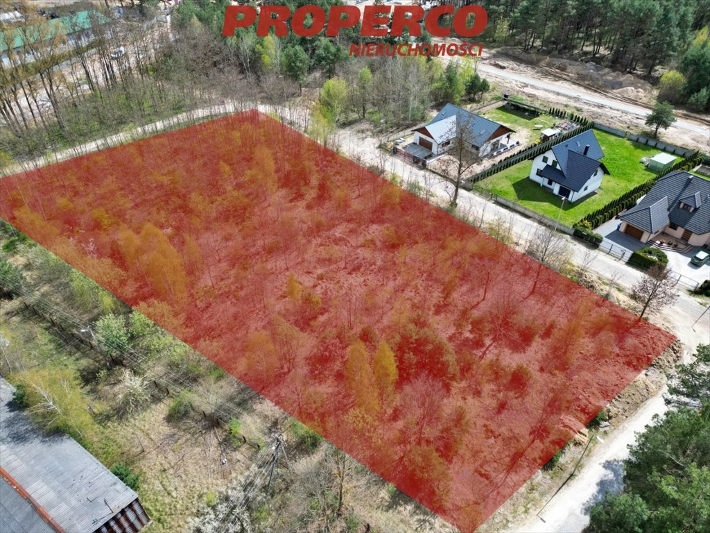 Działka 6500 m² z mediami, blisko Kielc, idealna pod zabudowę Piekoszów  6 500m2 Foto 1