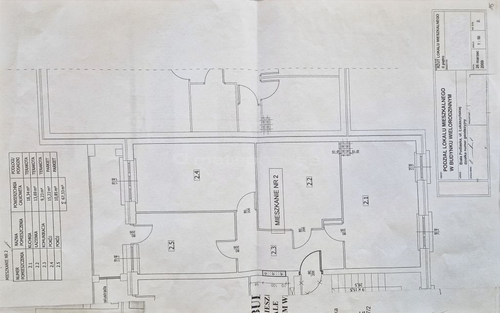 Mieszkanie trzypokojowe na sprzedaż Biała Podlaska, Łukaszyńska  67m2 Foto 16