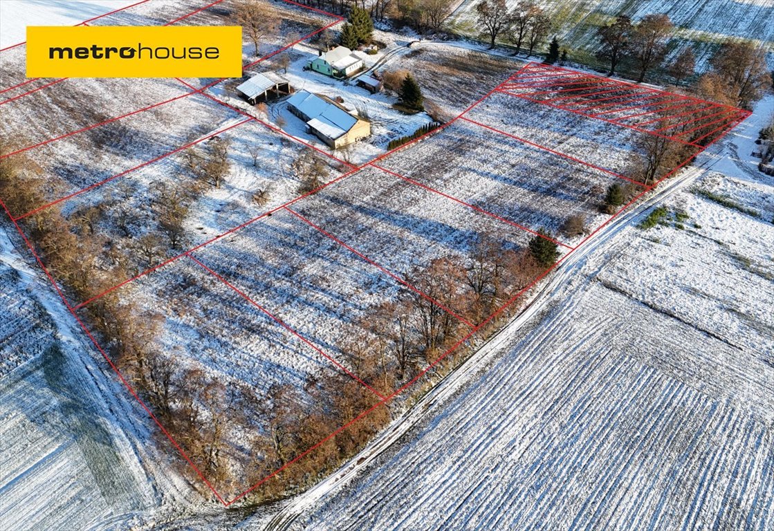 Działka budowlana na sprzedaż Polinów  1 881m2 Foto 1