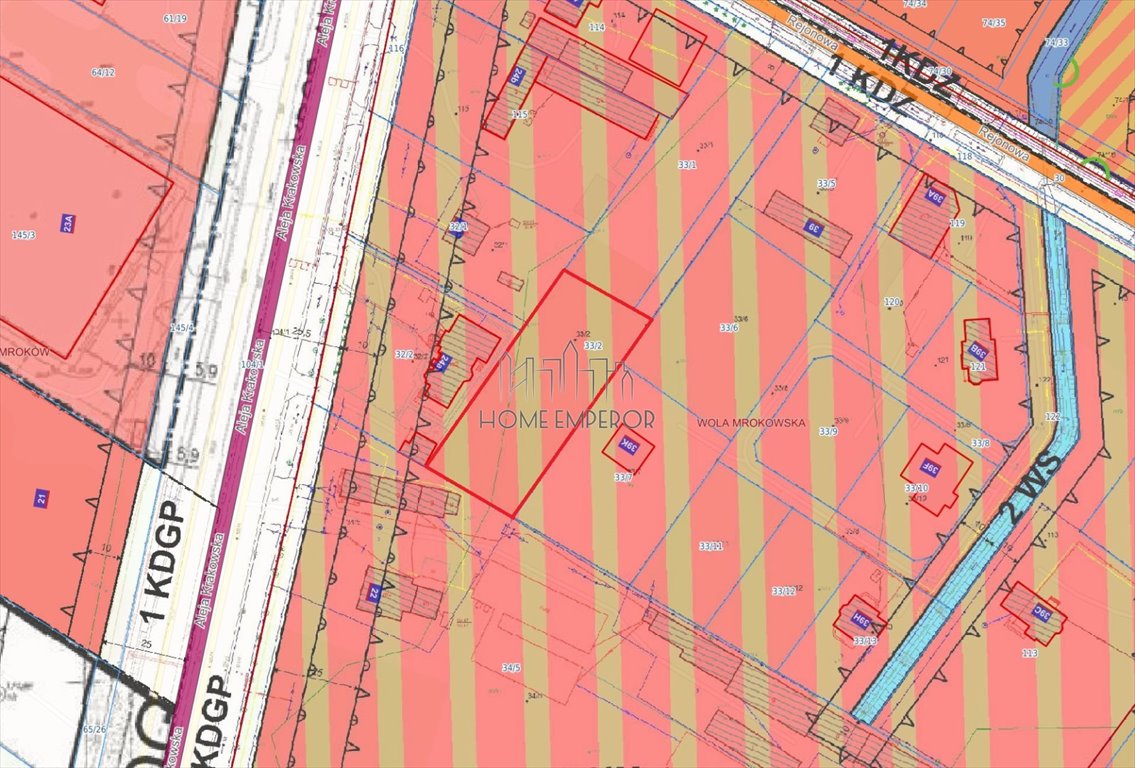Działka 1990 m² pod zabudowę mieszkaniową i usługową polecam Wola Mrokowska, Rejonowa  1 990m2 Foto 1