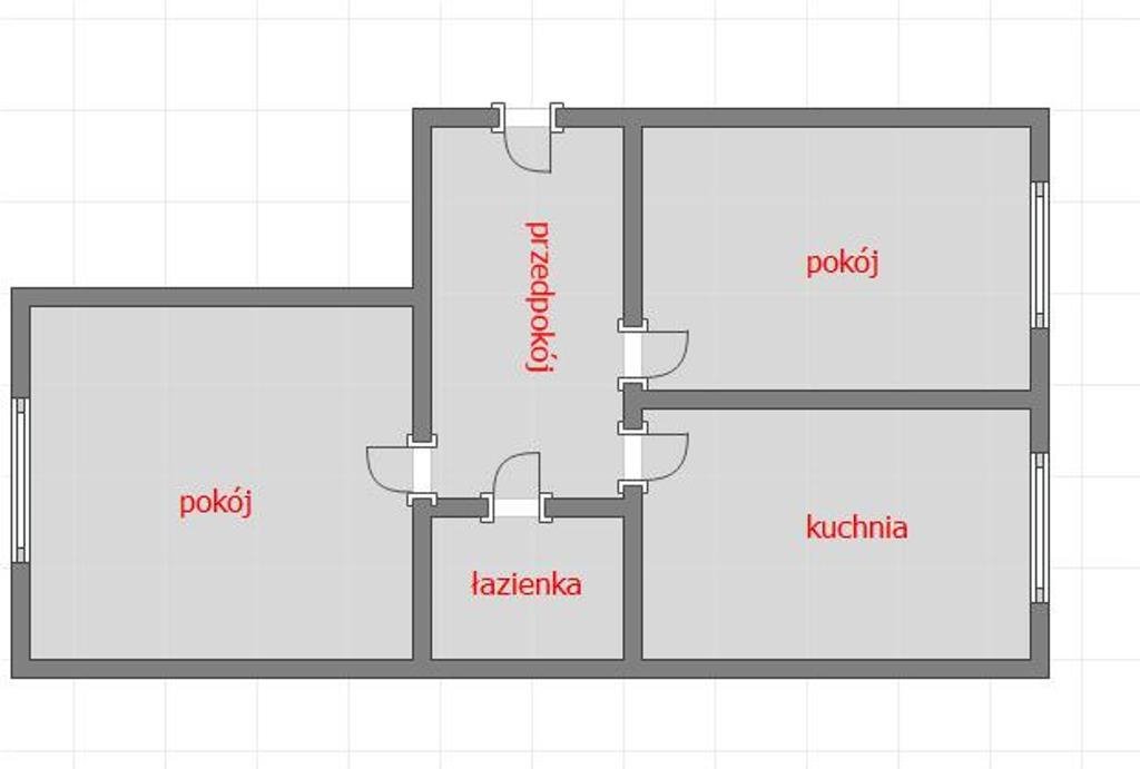 Mieszkanie dwupokojowe na sprzedaż Rzeszów, Stanisława Staszica  48m2 Foto 6