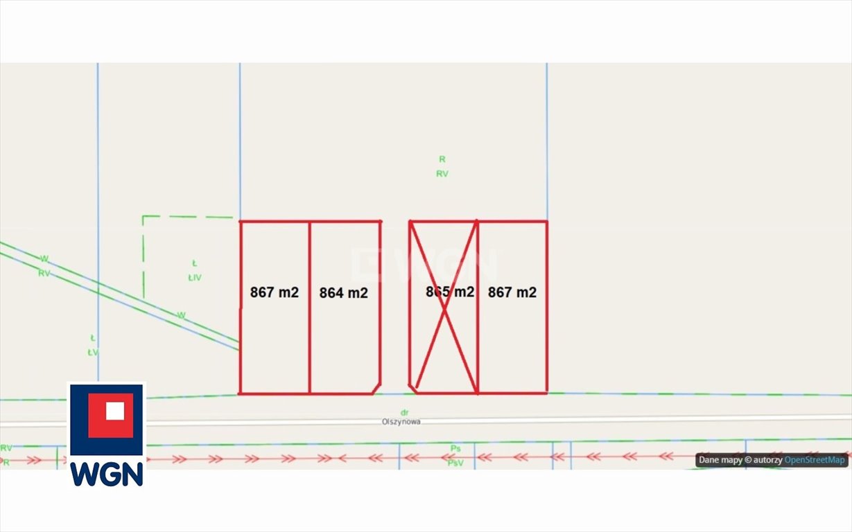 Działka budowlana w Rososzycy z MPZP, 864 m2, spokojna okolica Rososzyca, Rososzyca  864m2 Foto 1