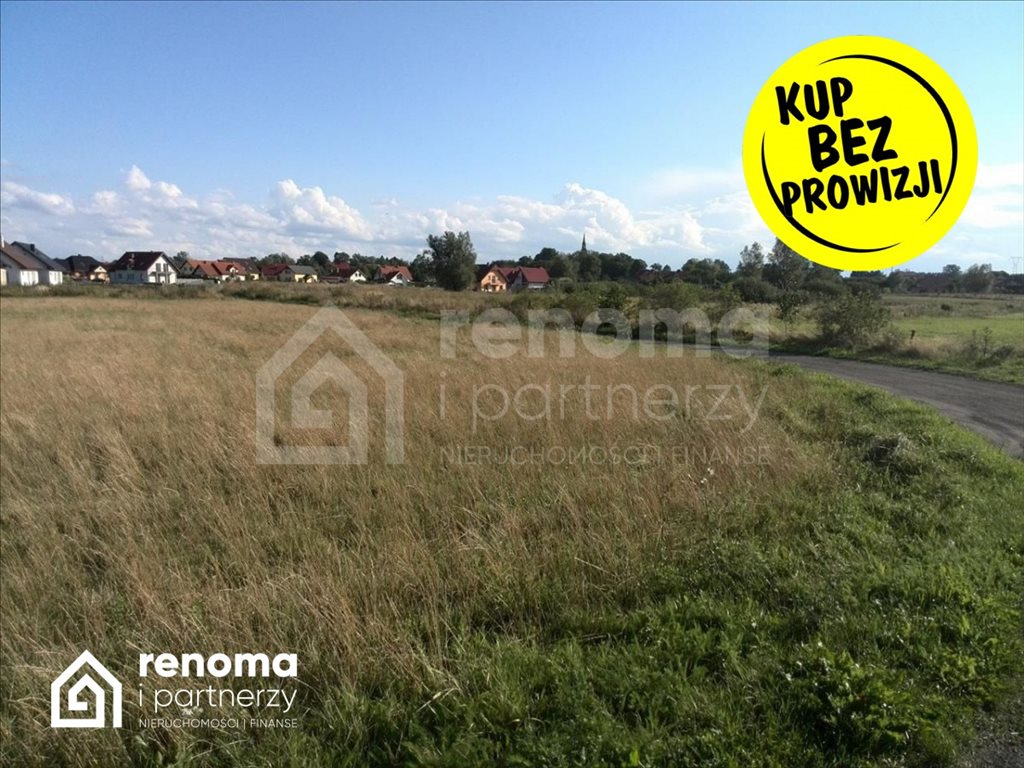 Działka budowlana 1194 m² w Starych Bielicach, media w drodze Stare Bielice  1 200m2 Foto 1