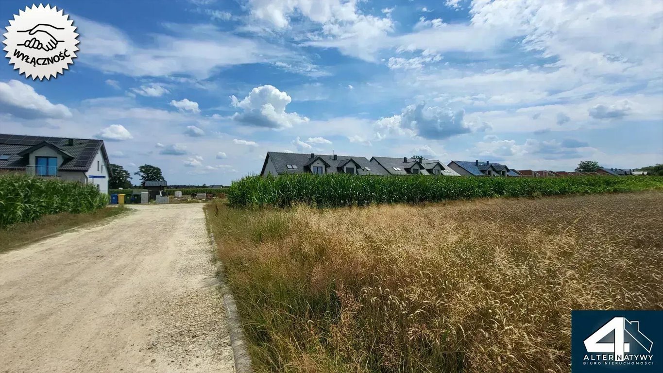 Działka budowlana 1001 m² w Bojszowach z lasem i dobrym dojazdem Bojszowy, Borowa 30  1 001m2 Foto 1