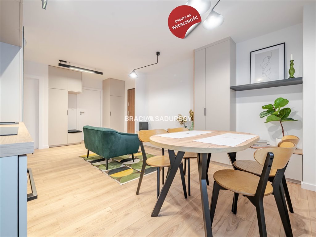 Nowoczesne 3-pokojowe mieszkanie z dużym tarasem i miejscem w garażu Kraków, Prądnik Biały, Górka Narodowa, Ignacego Grabczaka  49m2 Foto 1