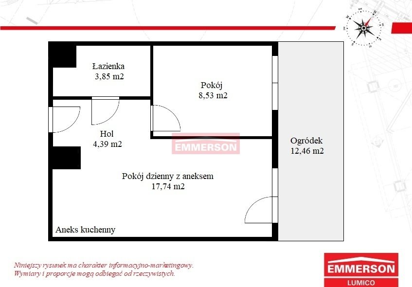Mieszkanie dwupokojowe na sprzedaż Kraków, Stare Miasto, Stare Miasto  35m2 Foto 3