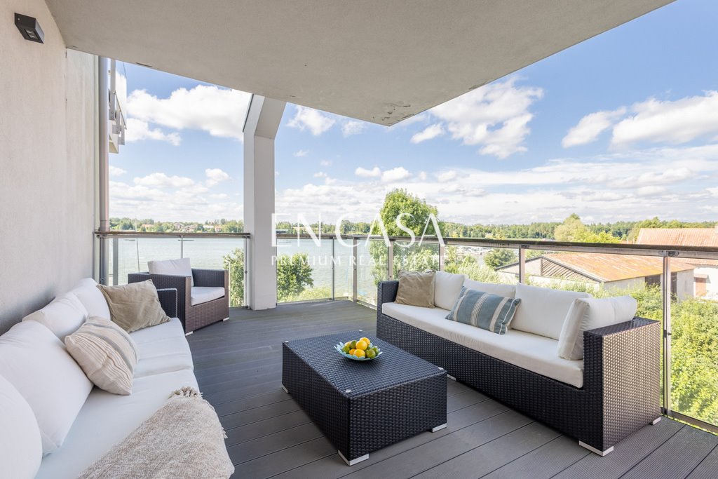 Luksusowy apartament z widokiem na jezioro i prywatnym pomostem Rydzewo, Mazurska  71m2 Foto 1