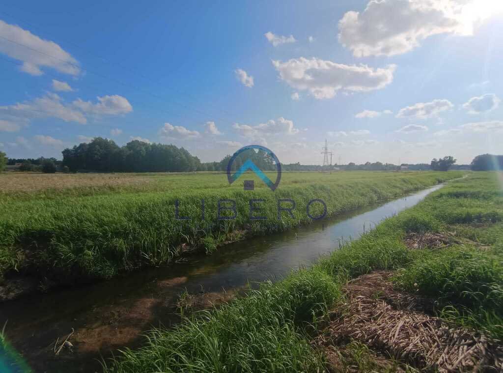 Przestronna działka 6900 m² z widokiem na las i rzekę Klembów, Słoneczna  6 865m2 Foto 1