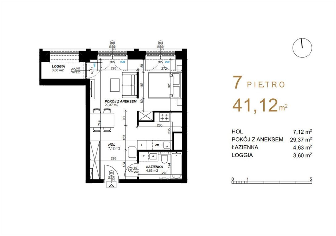 Mieszkanie dwupokojowe na sprzedaż Lublin, Śródmieście  41m2 Foto 1