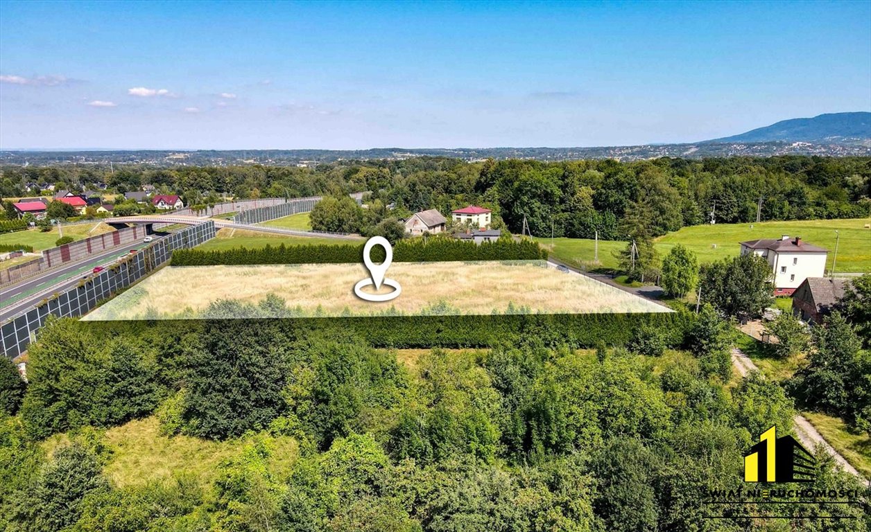 Działka inwestycyjna 6855 m² z mediami, blisko S1 - polecam Bielsko-Biała, Stare Bielsko  6 855m2 Foto 1