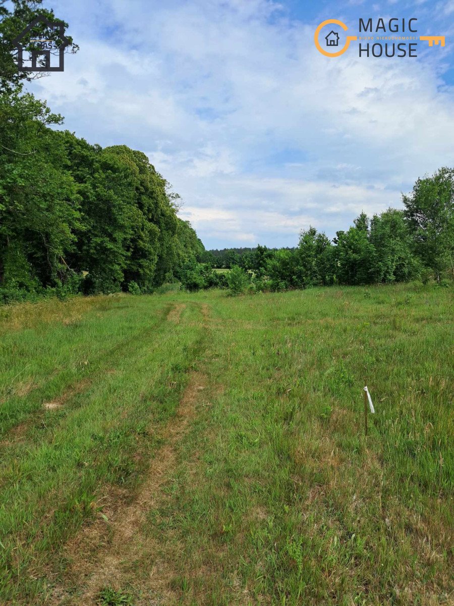 Na sprzedaż działka 6287 m² z lasem i mediami w Mierzynie Mierzyno  6 287m2 Foto 1