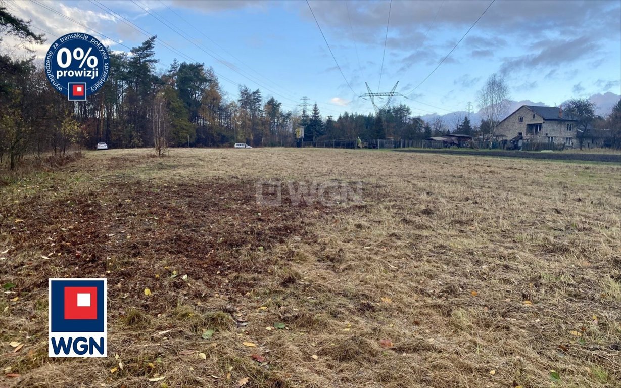 Duża działka inwestycyjna przy drodze wojewódzkiej - 41,87 ar Libiąż, Beskidzka  4 187m2 Foto 1