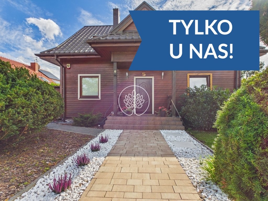Ekskluzywny dom z drewna i dwa na jednej działce. Łochowice  93m2 Foto 1