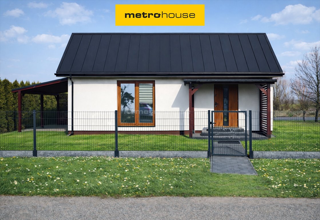 Nowoczesny domek 35 m² z antresolą, garażem i działką Ziąbki  35m2 Foto 1