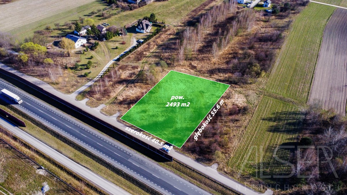 Działka 2493 m² pod zabudowę i usługi - Mszczonów Mszczonów  2 493m2 Foto 1