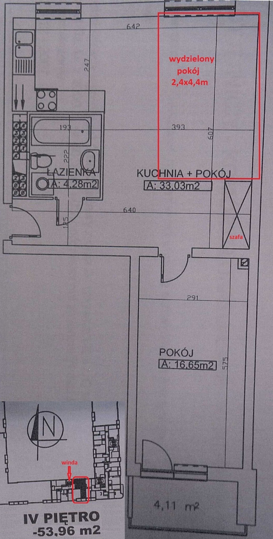 Mieszkanie dwupokojowe na wynajem Wrocław, Mosiężna 11  54m2 Foto 1