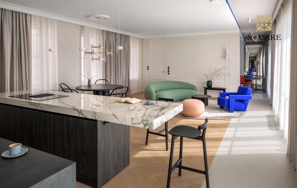 Na wynajem luksusowe 117 m² w kamienicy na Foksal Warszawa, Śródmieście, Foksal  117m2 Foto 1