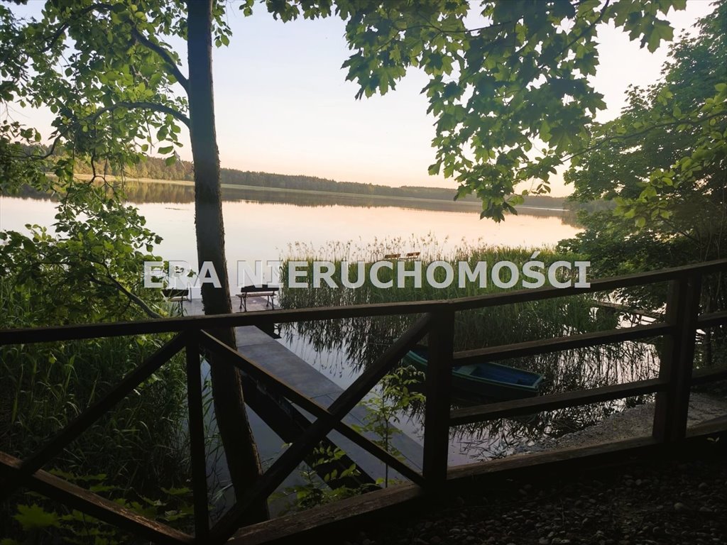 Domek nad jeziorem Łaśmiady - 1089 m² działka. Sajzy, Mazurska  1 089m2 Foto 1