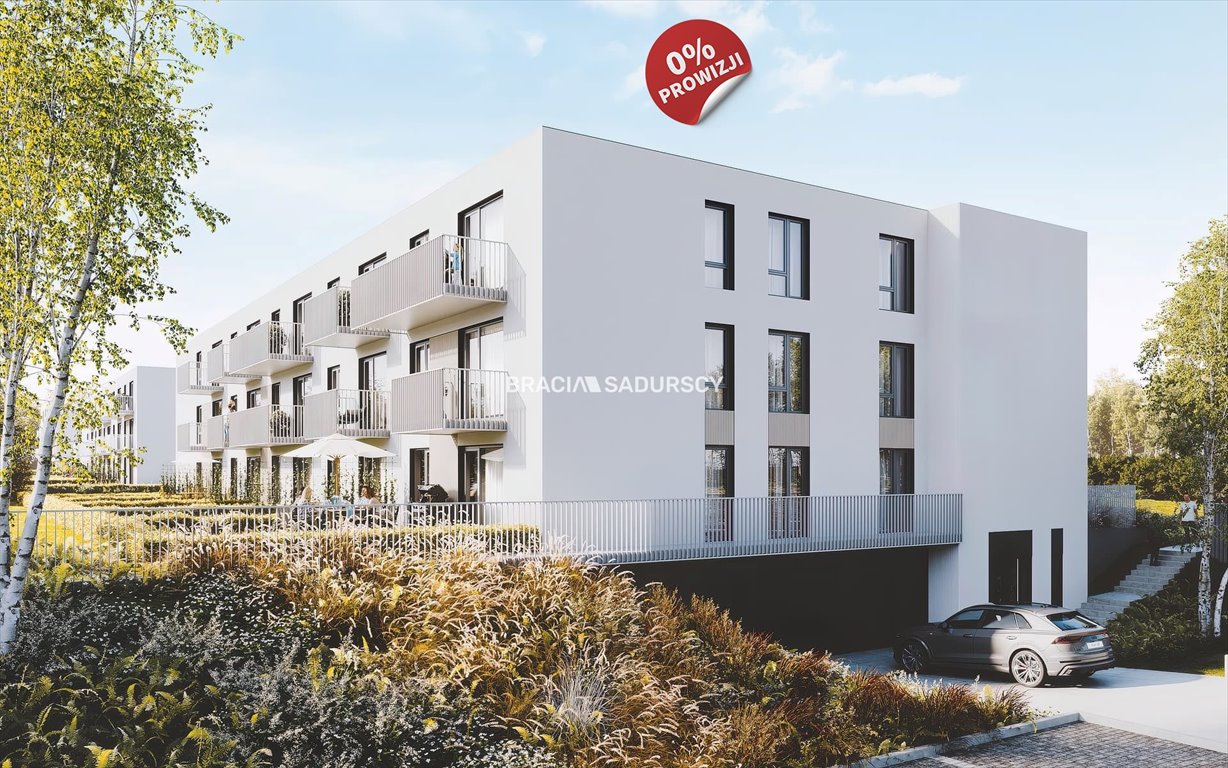 Nowoczesne mieszkanie 3 pok. z balkonem i ogródkiem w Bronowicach Kraków, Bronowice, Stelmachów  58m2 Foto 1