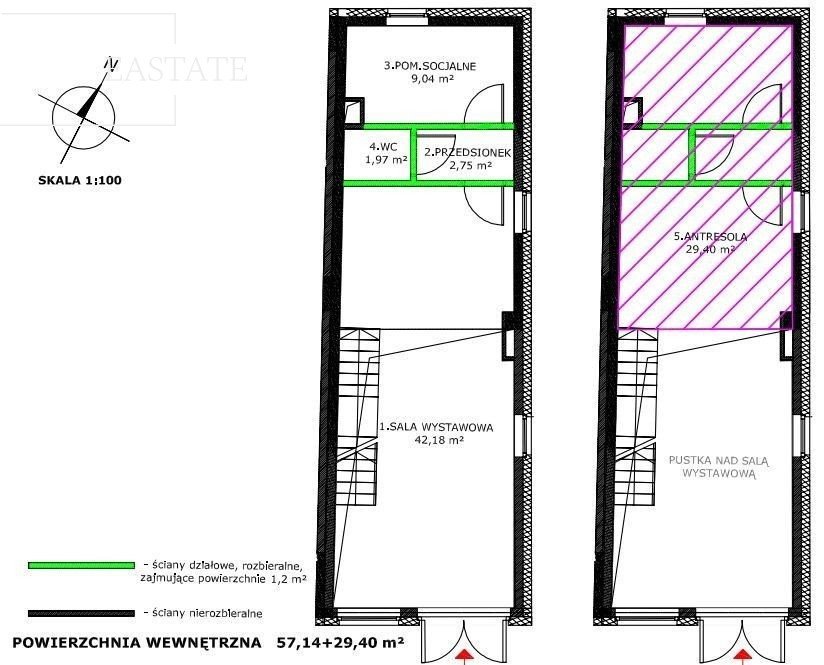 Lokal użytkowy na sprzedaż Warszawa, Targówek, Budowlana  87m2 Foto 2