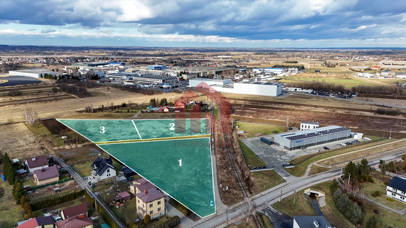 Działka inwestycyjna 5728 m² przy ul. Mościckiego w Dębicy Dębica, Mościckiego  5 728m2 Foto 1