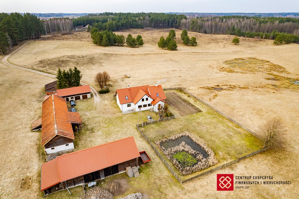 Siedlisko 220 m2 z zabytkową stodołą i potencjałem inwestycyjnym Wipsowo  220m2 Foto 1