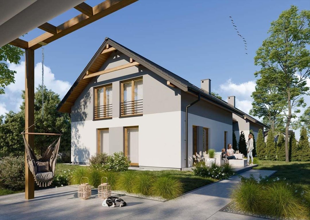 Ekskluzywne domy 155m2 z dużą działką przy jeziorze Kiełpin Poduchowny, BRZEGOWA  155m2 Foto 1