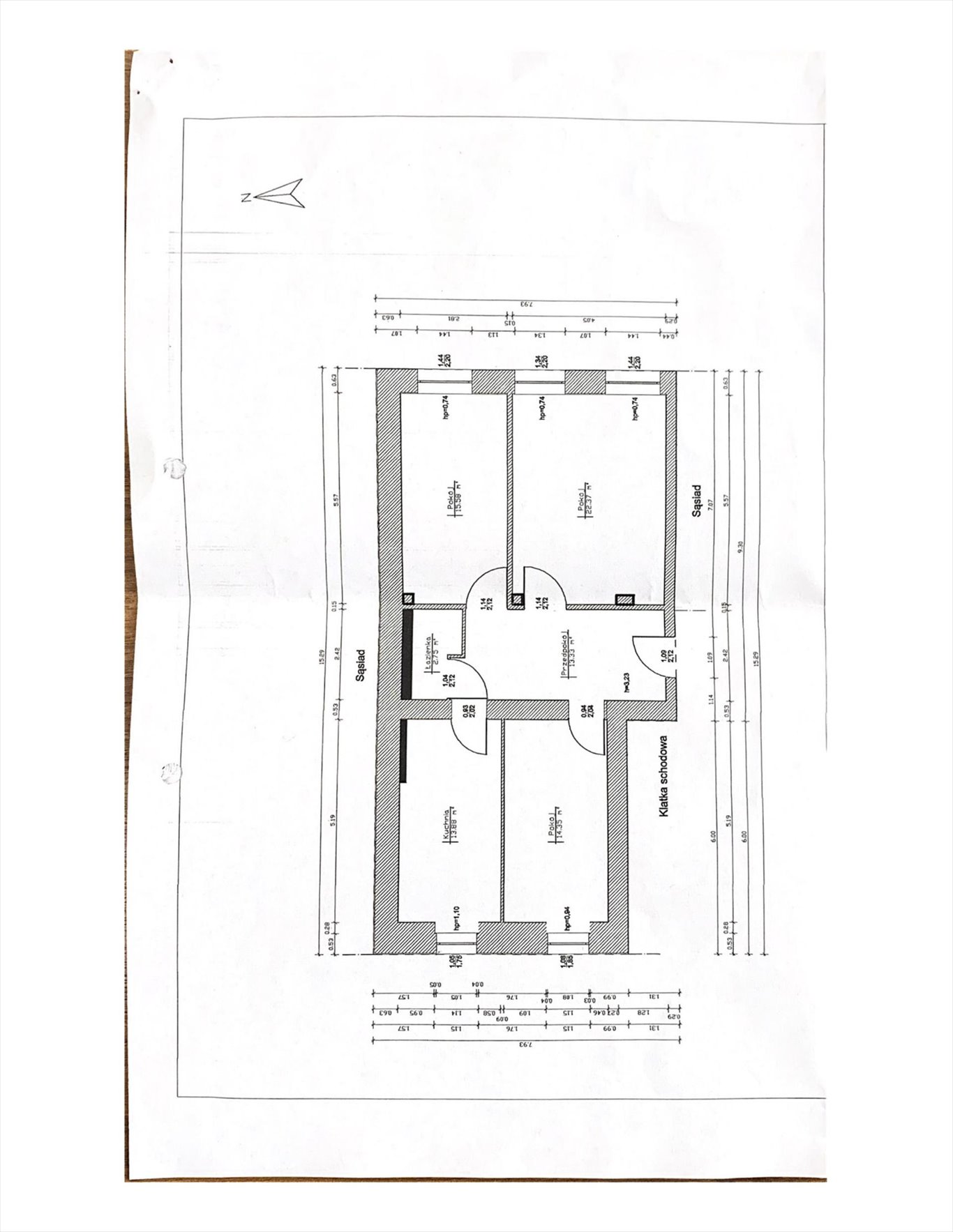 Mieszkanie czteropokojowe  na sprzedaż Wrocław, Wrocław-Stare Miasto, Bałuckiego  82m2 Foto 7