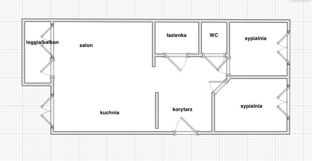 Mieszkanie trzypokojowe na sprzedaż Chełm, Bolesława Wirskiego  62m2 Foto 12