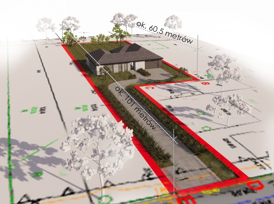 Działka 1907 m² w spokojnych Bałutach z warunkami zabudowy Łódź, Bałuty, Przepiórcza  1 907m2 Foto 1